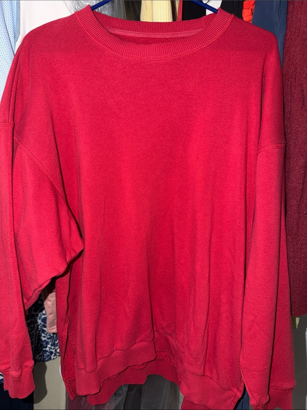 Red Crewneck Sweater